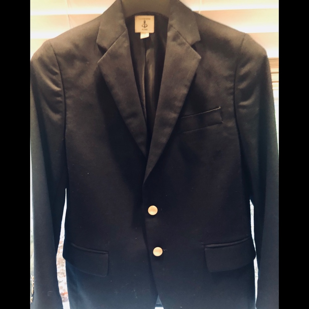 Boys Blue Lands End Blazer Size 14